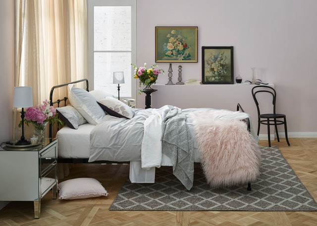 Vibe Queen Bed Frame (Black) - Modern - Bedroom - Melbourne - by Snooze |  Houzz