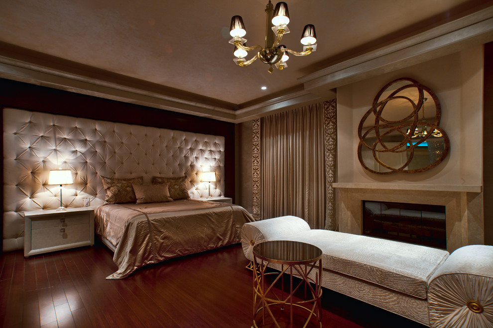 Vicenza Residence Transitional Bedroom Los Angeles by Daniely