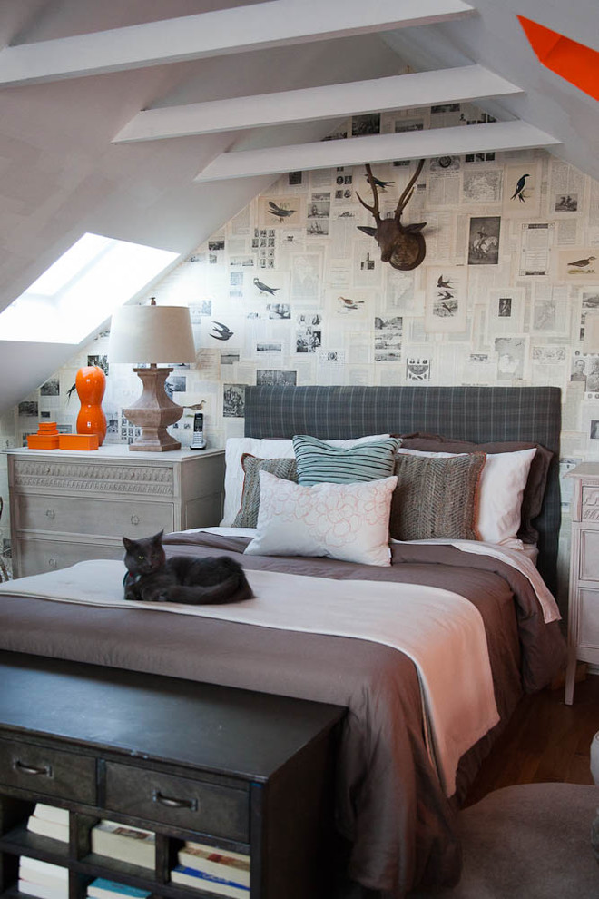 Inspiration for an eclectic bedroom remodel in Toronto