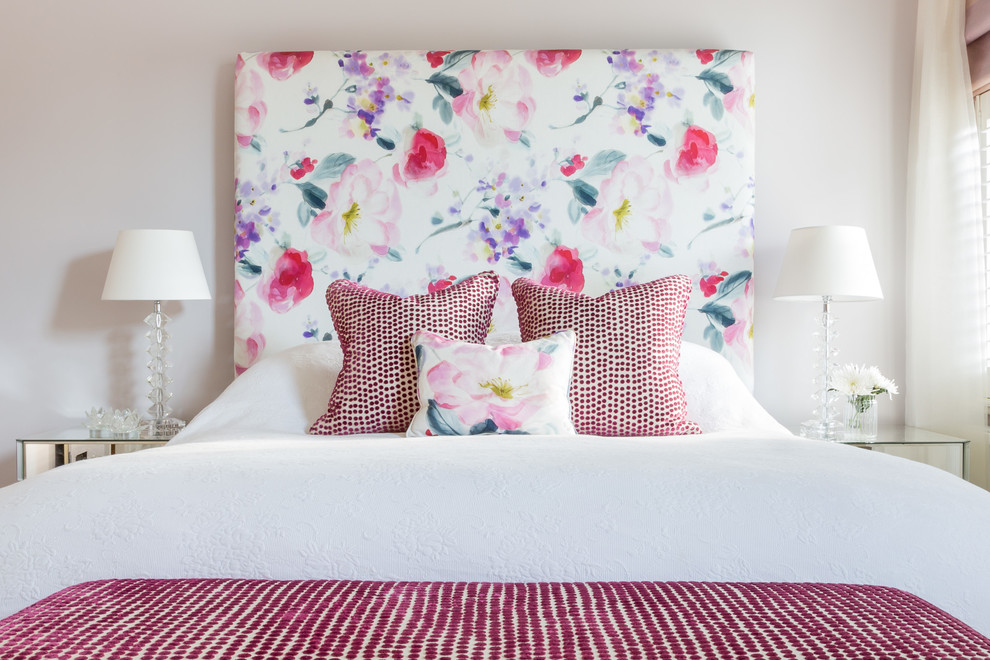 Inspiration for a victorian bedroom remodel in London