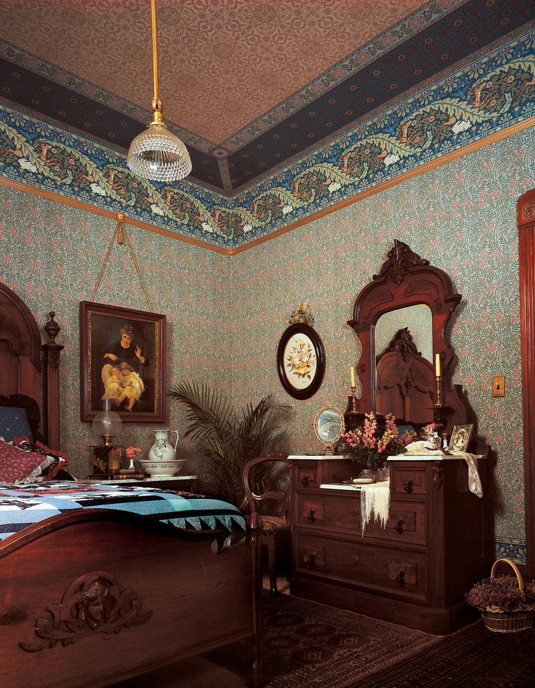 Klassisches Schlafzimmer in San Francisco