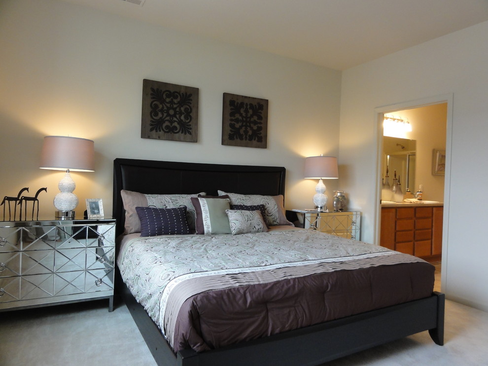 Villas at Maple Creek Condos in Canton Contemporary Bedroom