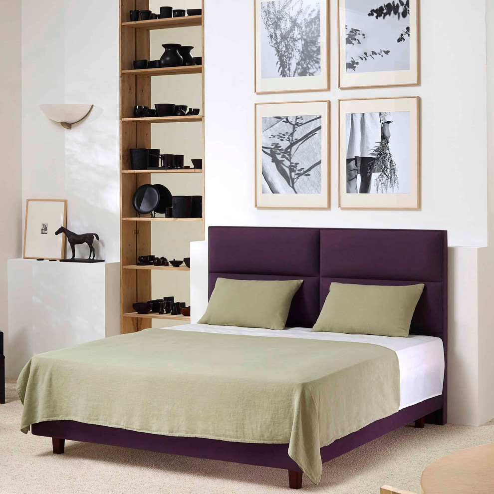 Vispring Victoria Mattress, Headboard, and Divan (bed base) Modern