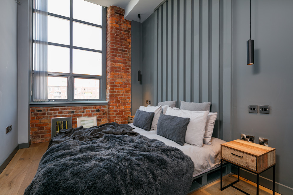 Photo of an industrial bedroom in Manchester.