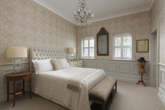 Wainscoting & wallpanelling - Traditional - Bedroom - Sydney - by Groth ...