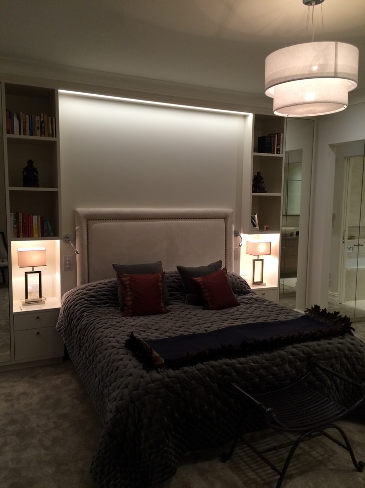 This is an example of a bedroom in London.