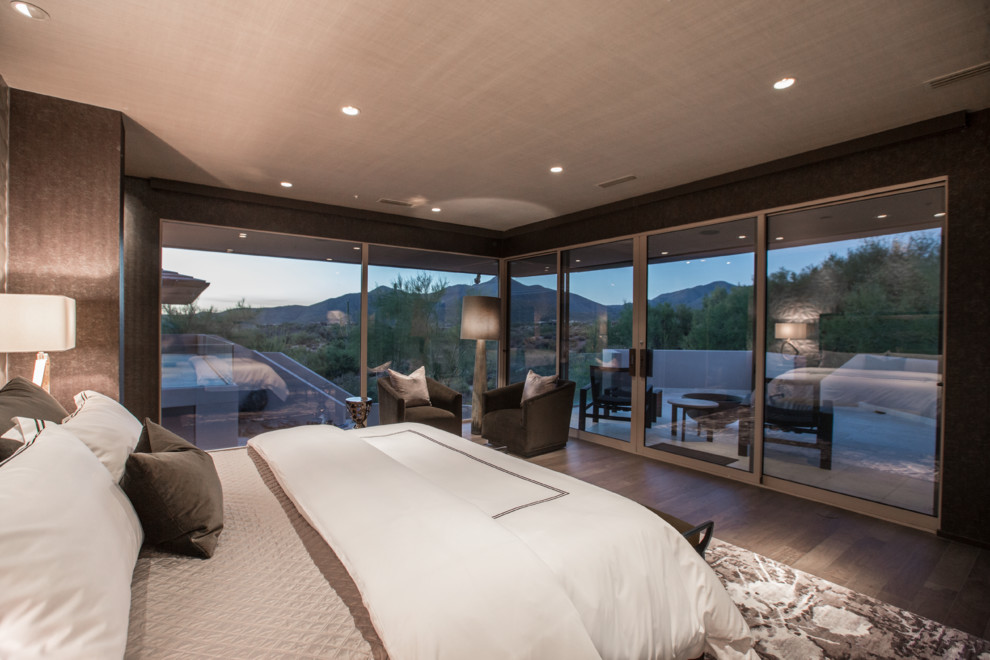 Warm Desert Mountain Remodel - Contemporary - Bedroom - Phoenix - by