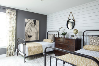 Bedroom gray sale walls