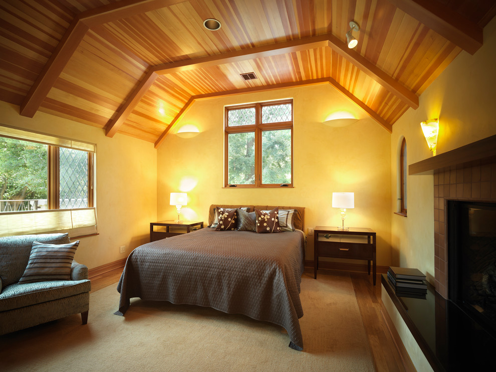 Bedroom - traditional bedroom idea in San Francisco