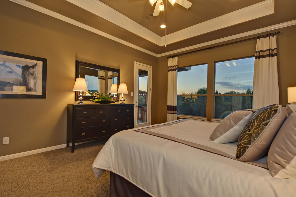 West Cypress Hills Transitional Bedroom Austin by Danze & Davis