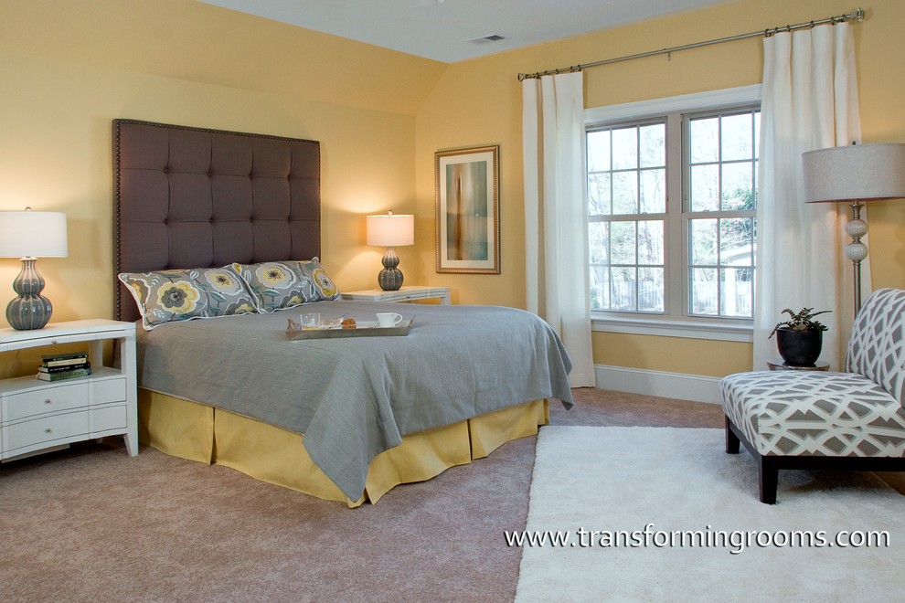This is an example of a bedroom in Raleigh.