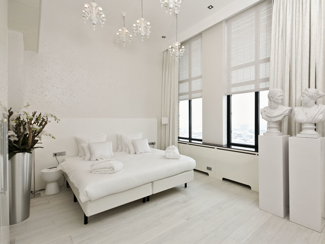 White Hardwood Floors Modern
