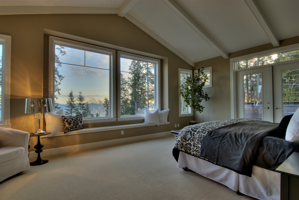 Stilmix Schlafzimmer in Vancouver