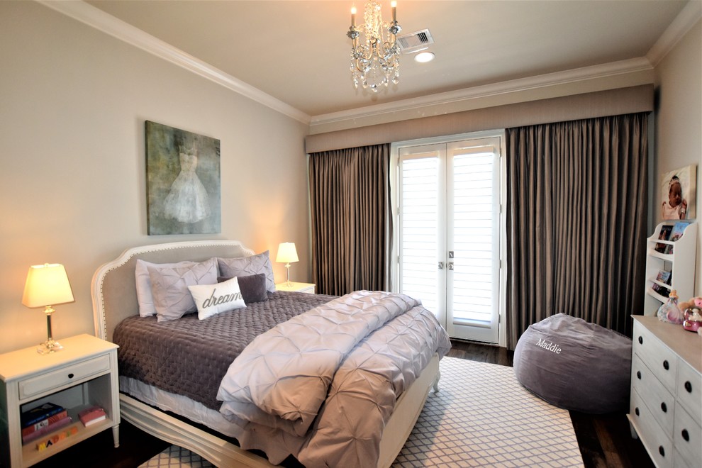 Willowcreek Ranch Custom Home Transitional Bedroom Houston by