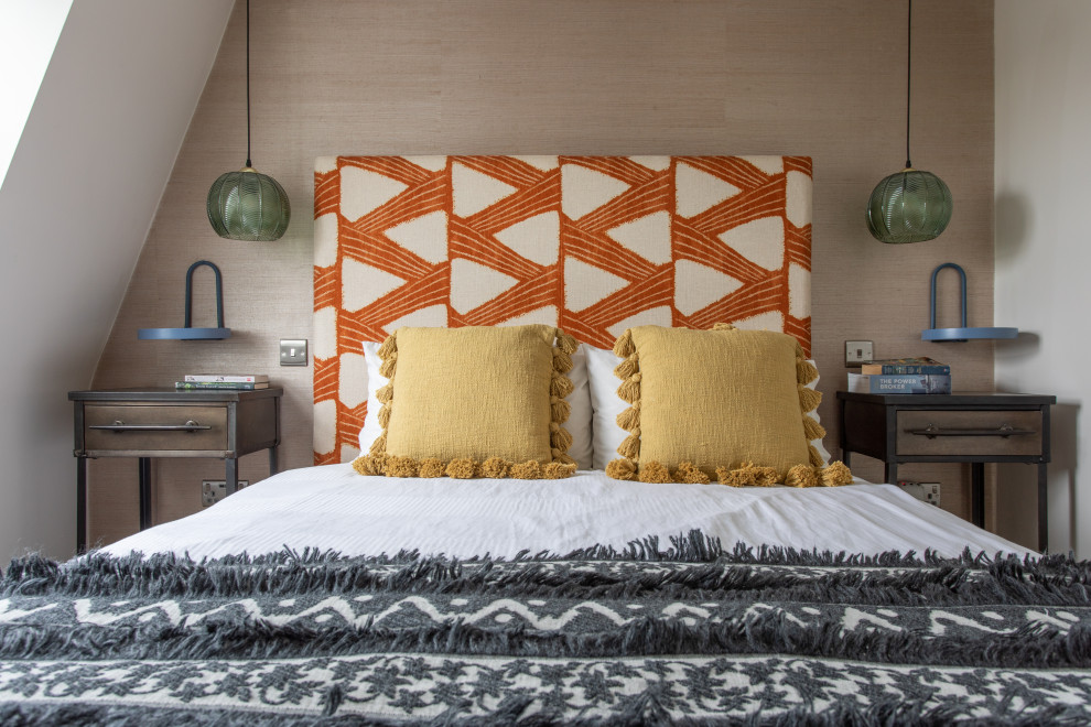 Wimbledon Townhouse Contemporary Bedroom London by Kia Designs