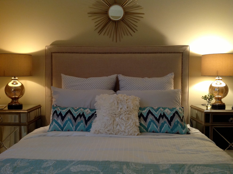 Windemere Condo Contemporary Bedroom Burlington by Lee Ann