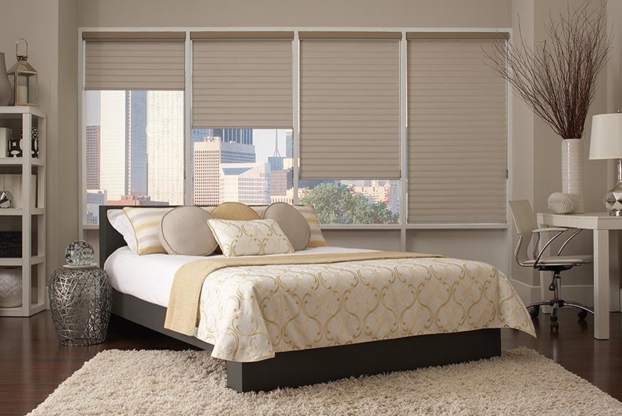 WINDOW SHADES - SHEER SHADINGS - Lafayette Tenera Bedroom Shades ...