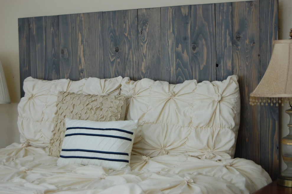 This is an example of a rustic bedroom in Phoenix.