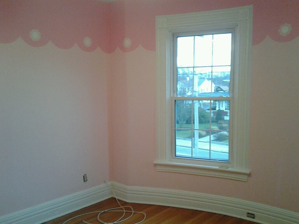 Example of a bedroom design in Providence