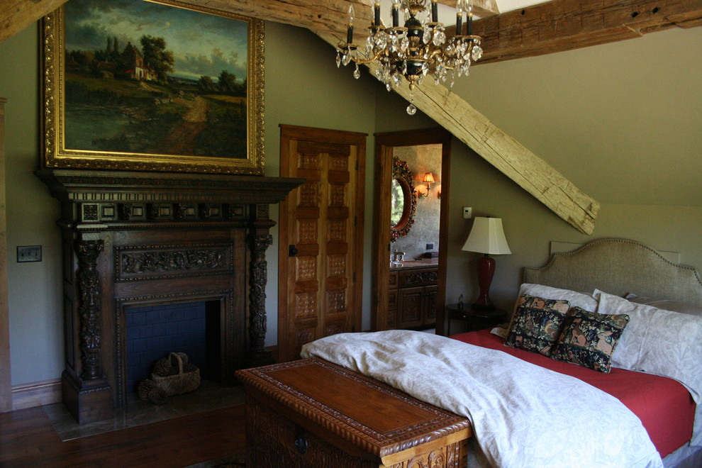 Elegant bedroom photo in Sacramento