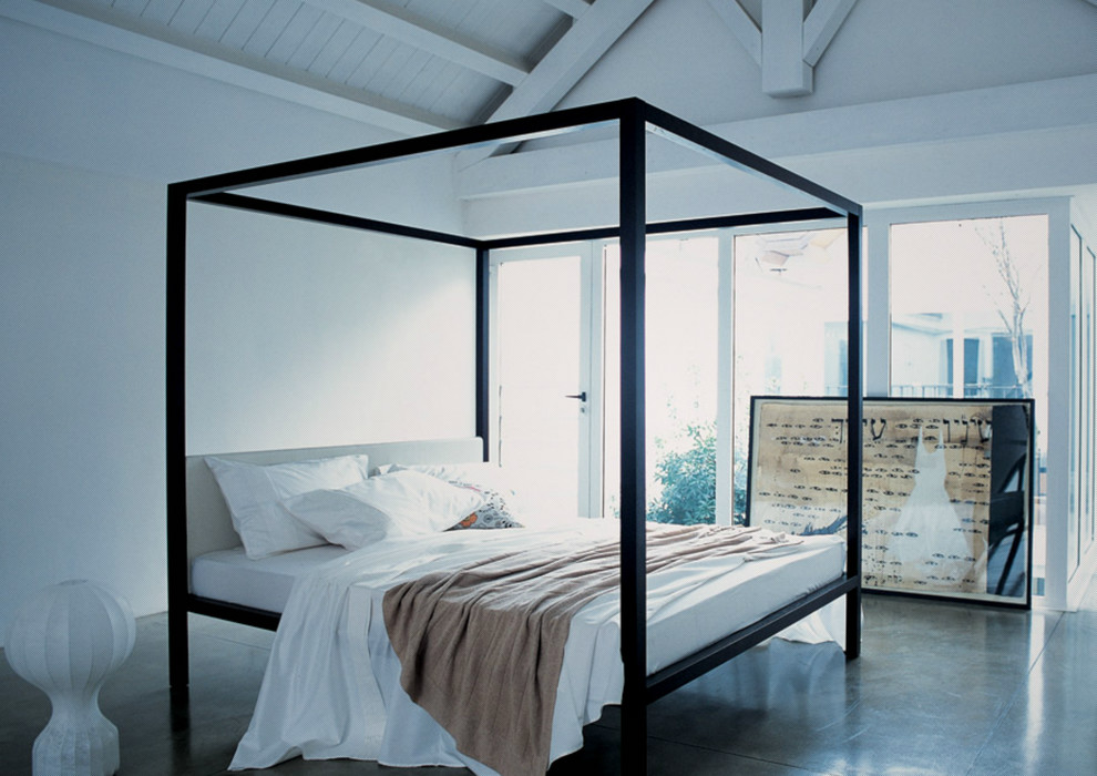 Ispirazione per una camera da letto minimal