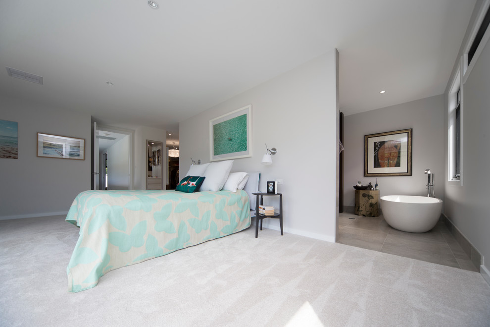 Zinc Box House Modern Bedroom Canberra Queanbeyan by DNA