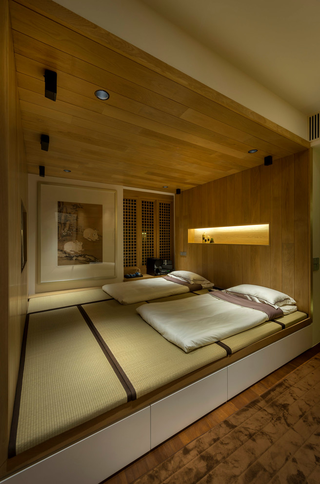 This is an example of a world-inspired bedroom in Singapore.