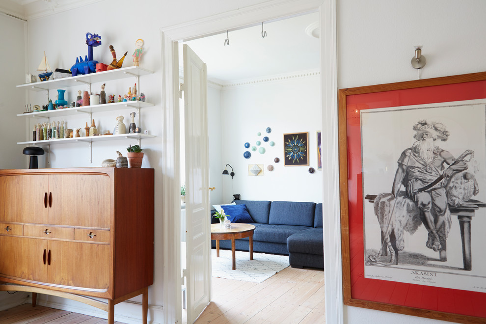 Inspiration for a retro kids' bedroom in Copenhagen.