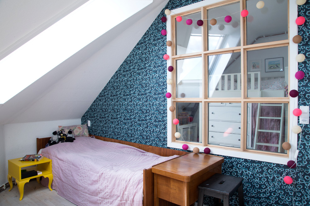 Example of a danish kids' room design in Copenhagen