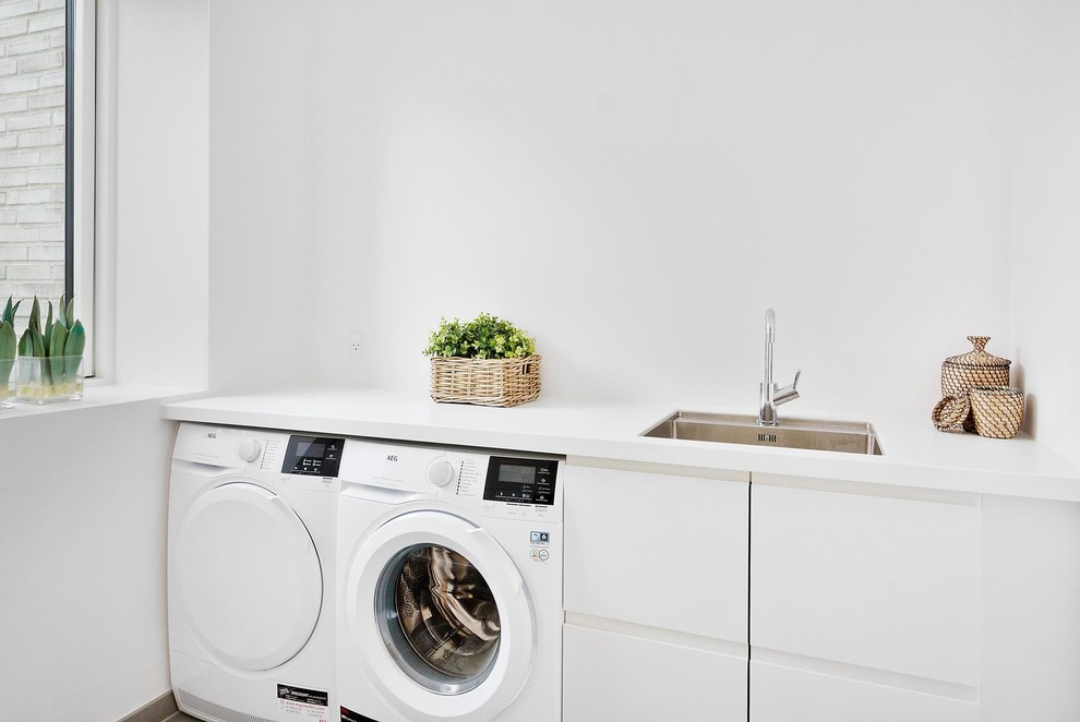 Idee per una lavanderia scandinava