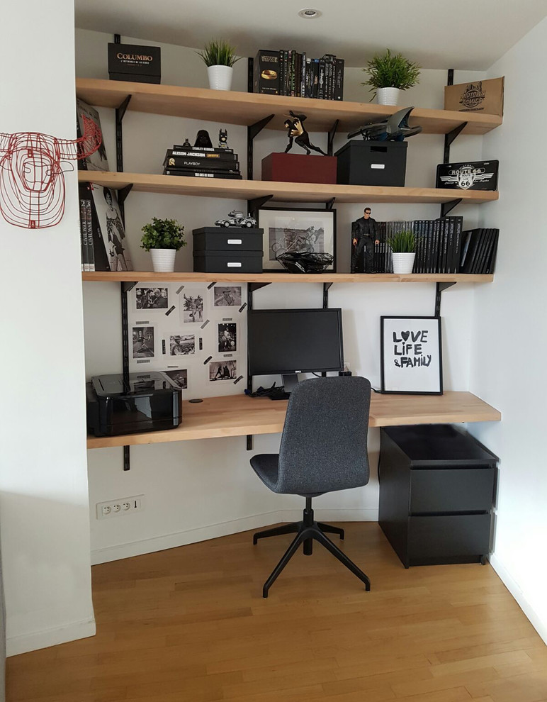 Coin Bureau Pour Home Office Parisien Contemporary Home Office Lyon By Chadows Design D Interieur