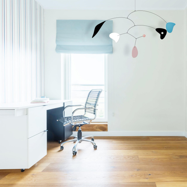 Mobiles décoratifs et lumineux pour un bureau calme et inspirant. -  Contemporain - Bureau à domicile - Paris - par VIRVOLTAN | Houzz