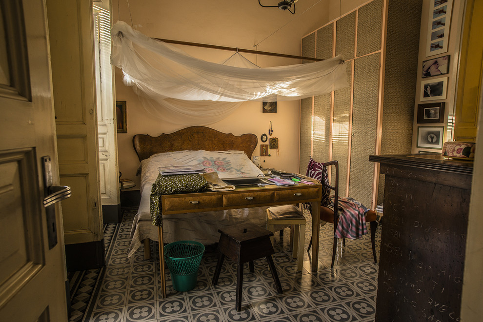 Foto di una camera da letto bohémian