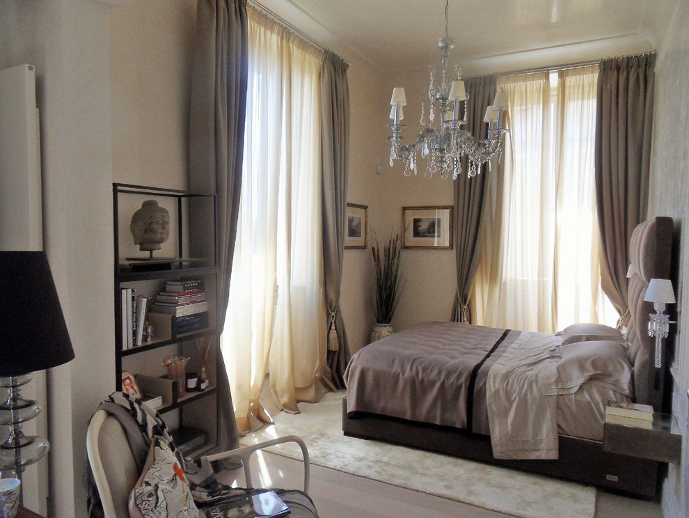 Inspiration for a modern bedroom remodel in Florence