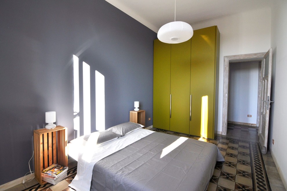 Modern bedroom in Milan.