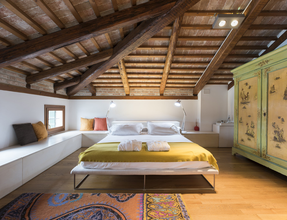 Eklektisches Schlafzimmer in Venedig