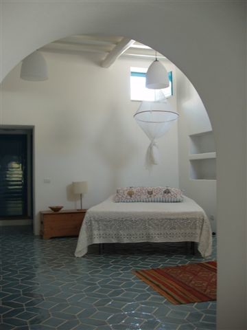 Foto di una camera da letto mediterranea