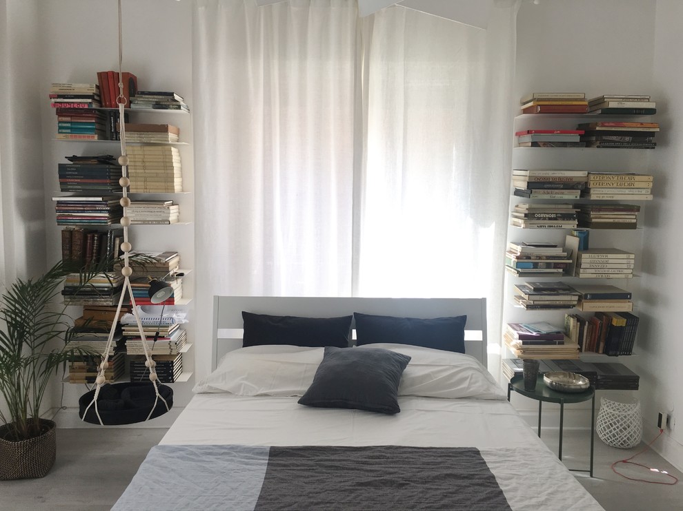 Skandinavisches Schlafzimmer in Rom