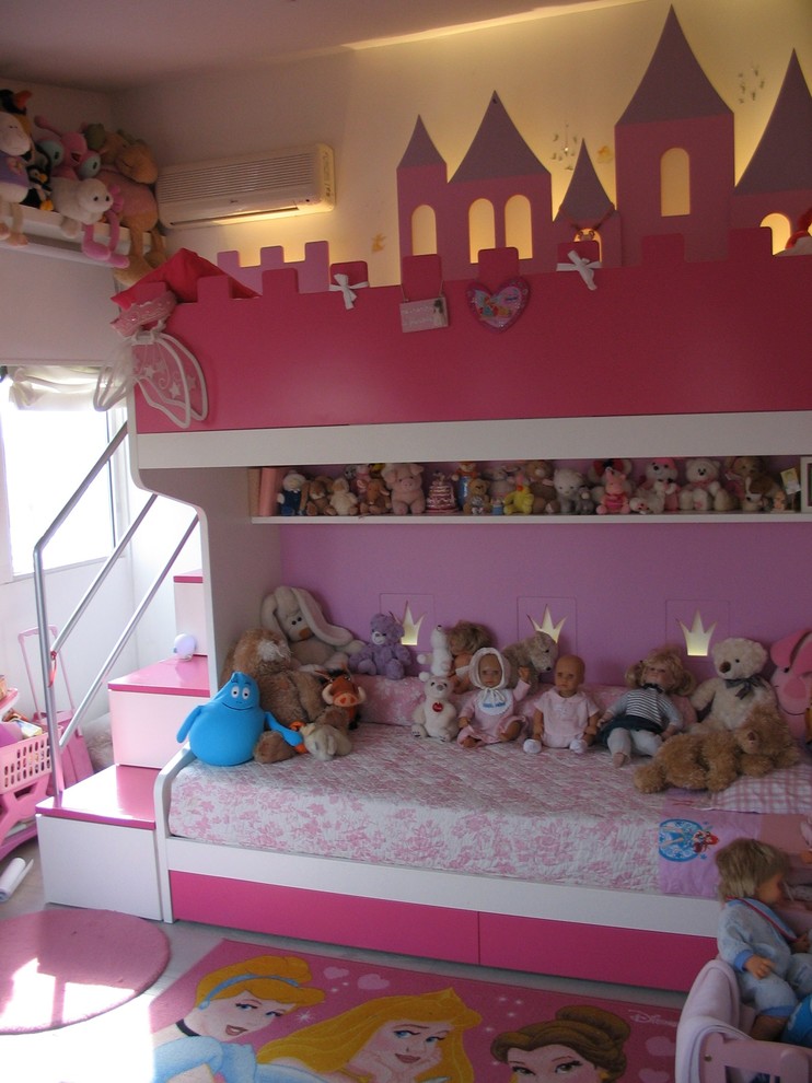 Foto på ett funkis barnrum