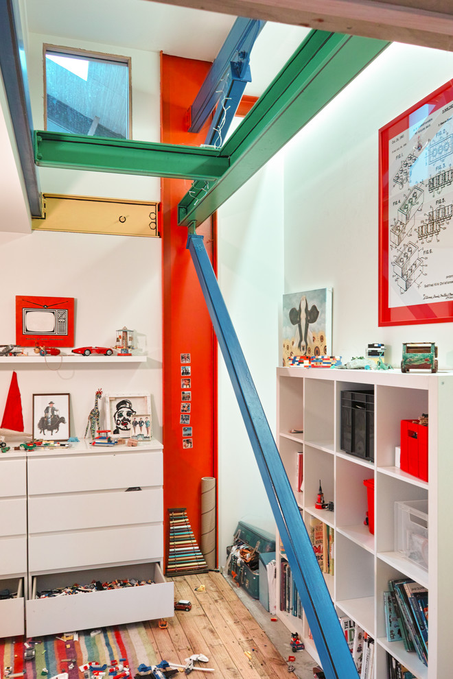 Kids' room - industrial kids' room idea in Rome