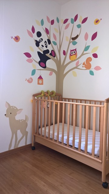Camerette Decorate Alberi Modern Nursery Milan By Baby Interior Design