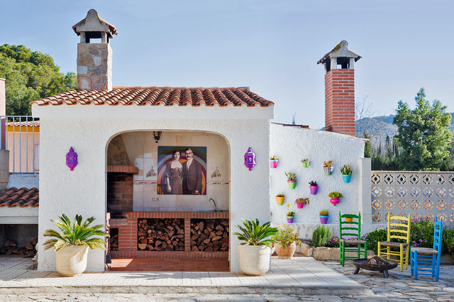 Barbacoa - Casa de campo - Casetas - Alicante-Costa Blanca - de POVEDA  Studio | Houzz