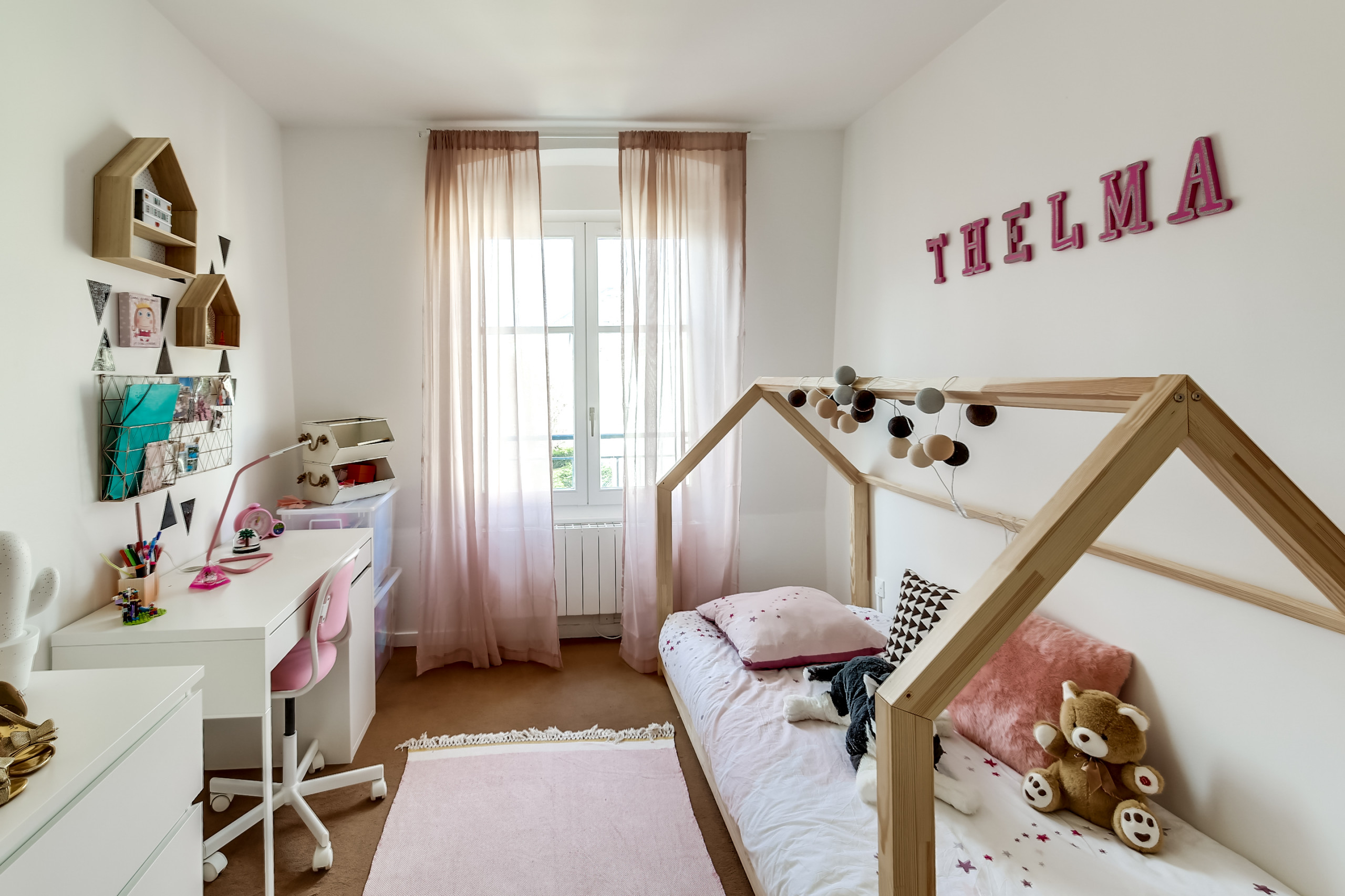 75 photos et idées déco de chambres de fille de 4 à 10 ans - Mars 2024 |  Houzz FR