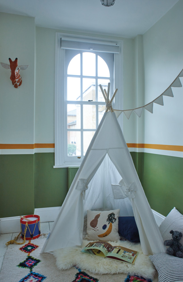 Immagine di una cameretta per bambini minimal