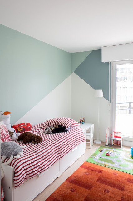 Comment utiliser le scotch de peintre pour personnaliser une chambre  d'enfant soi-même ?