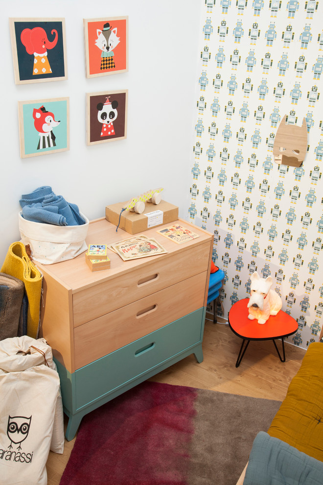 Inspiration for an urban kids' bedroom in Paris.