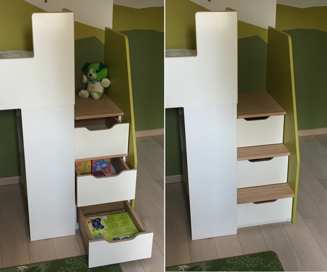 Lit Mezzanine Enfant Chateau A Montigny Contemporary Kids Paris By Bulle De Bois Houzz Uk