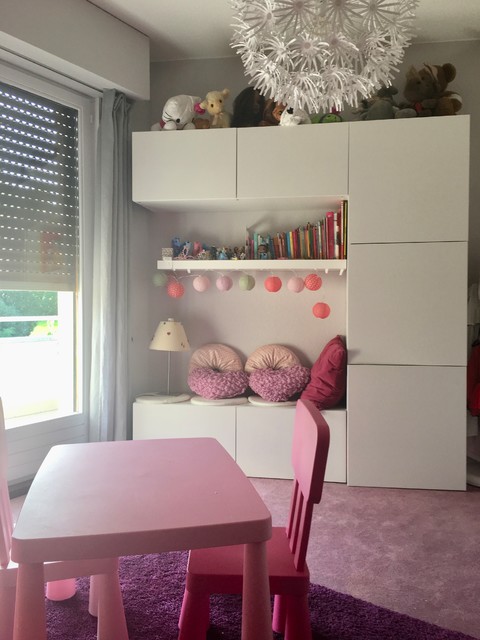 Relooking chambre petite fille 6 ans - Contemporain - Chambre d'Enfant -  Strasbourg - par Déco ê Sens