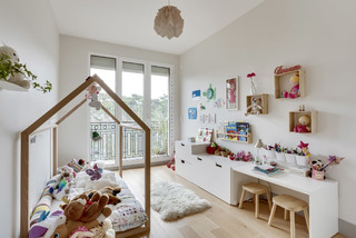 Une Chambre D Enfant Scandinavian Kids Paris By Murs Et Merveilles Houzz