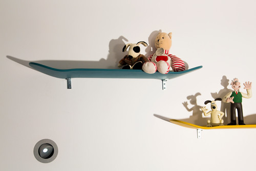 スケボーを使った西海岸風のおしゃれなインテリア Houzz ハウズ